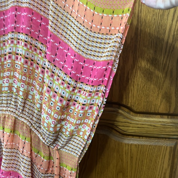 Nwot Sunset Rd size 16 gathered waiste coverup. - Picture 7 of 9